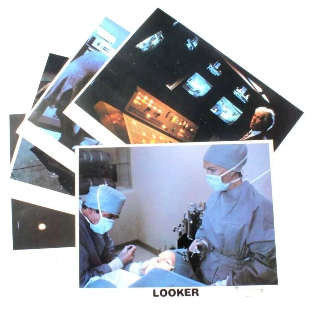 8 Vtg 1981 Looker Movie Promo Film Press Kit / Lobby Card Stills 11X14